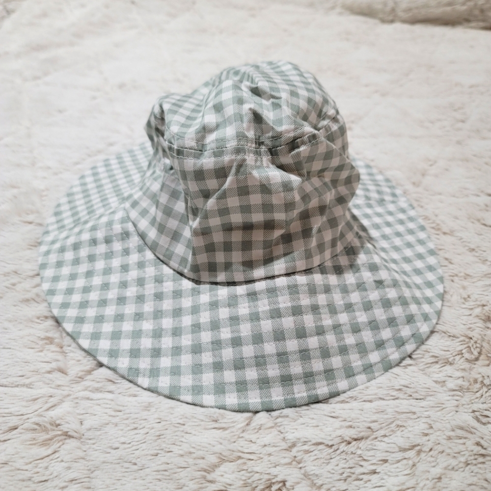 Abercrombie & Fitch Bucket Hat, Green and White, OS - Picture 2 of 5